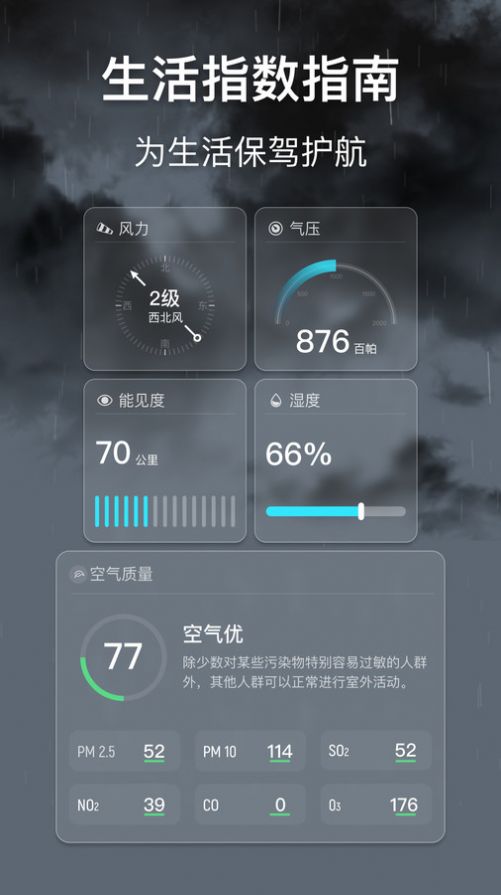 早听天气APP亮点
